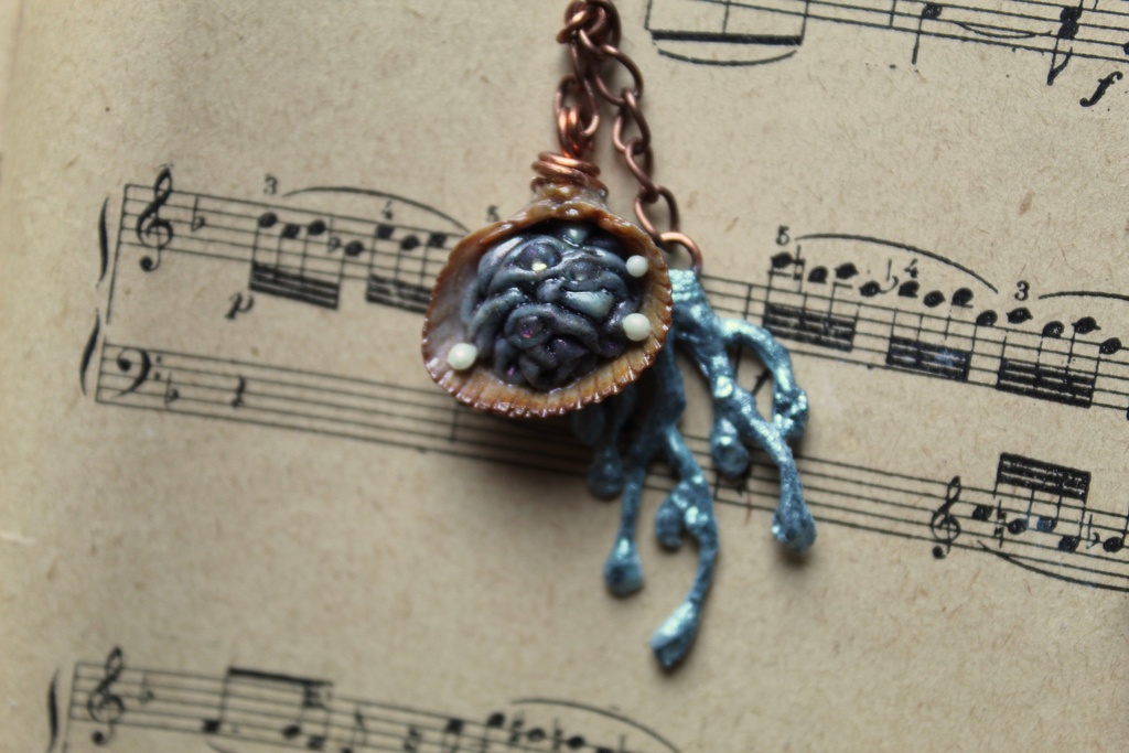 Mono boucle- Coquillage Métamorphe-n°2